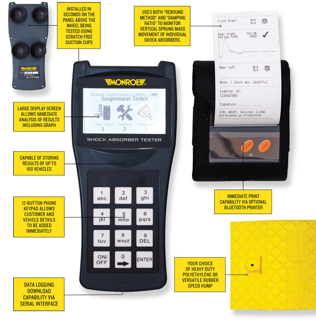Monroe Shock Absorber Tester Monroe Shock Absorbers